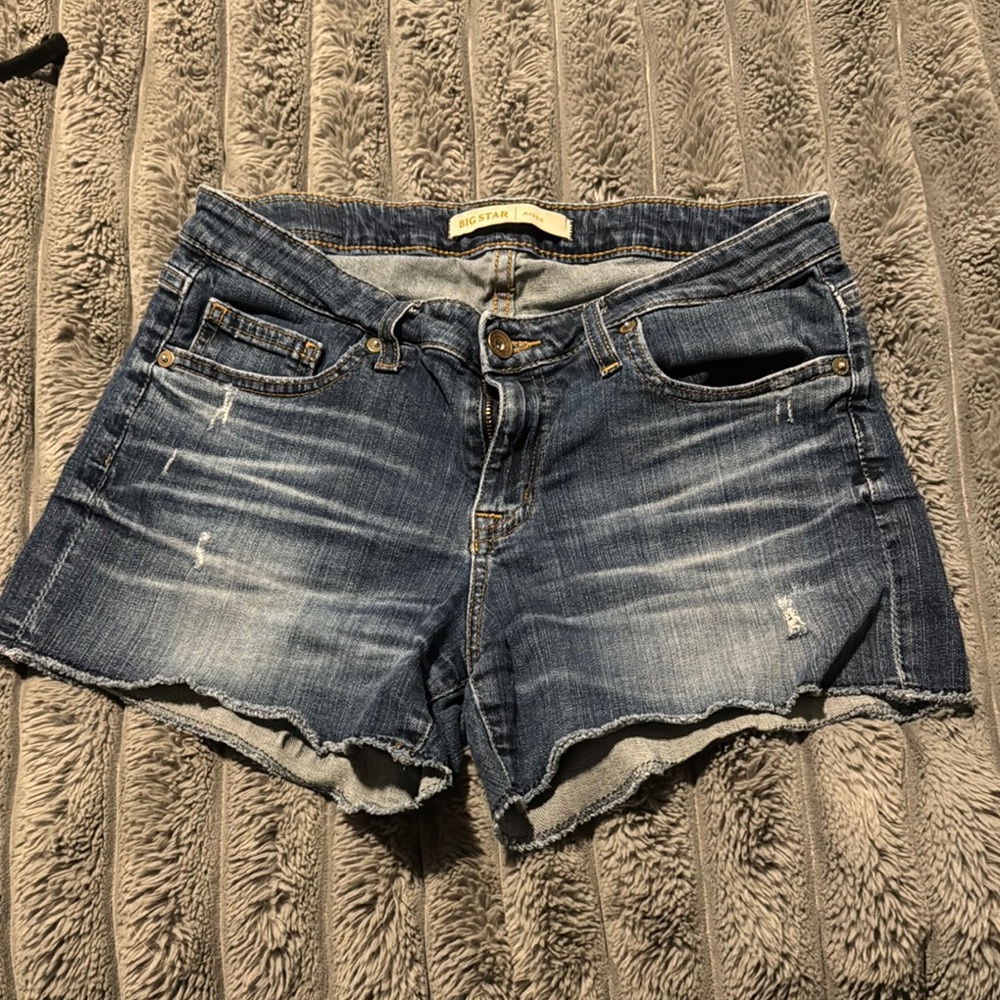 Big Star Maddie Denim Blue Shorts